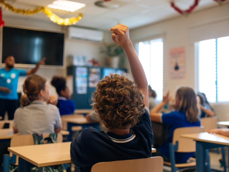 Engaging middle school students in self-control discussions helps to strengthen their self-control skills.